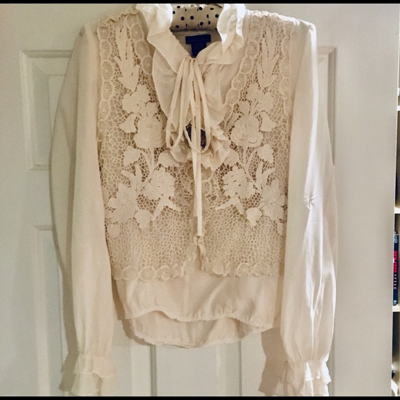 😍NWT ZARA crochet & lace Top - Picture 3 of 9
